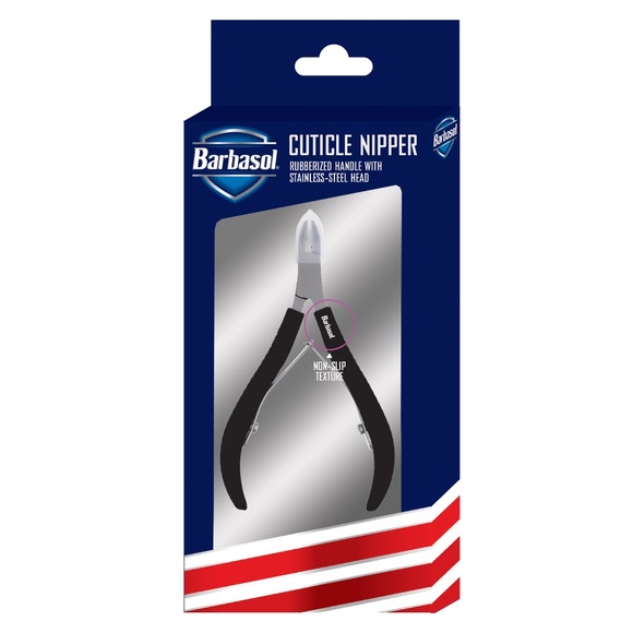 Barbasol Nail Clipper/Cuticle Nipper Stainless Steel - Picture 1 of 5